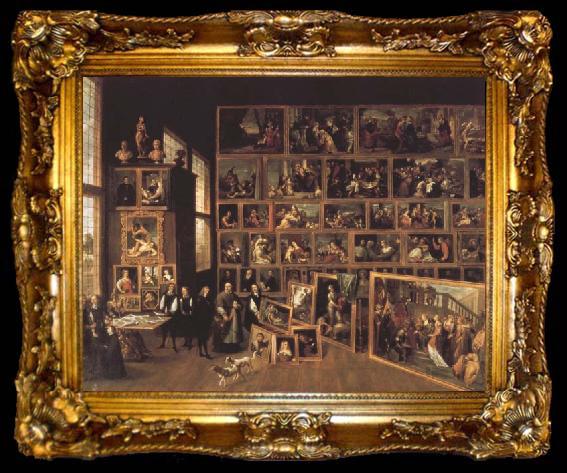 framed  David Teniers Archduke Leopold Wilhelm